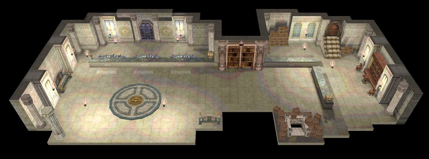 Prontera's bank and its three rooms.